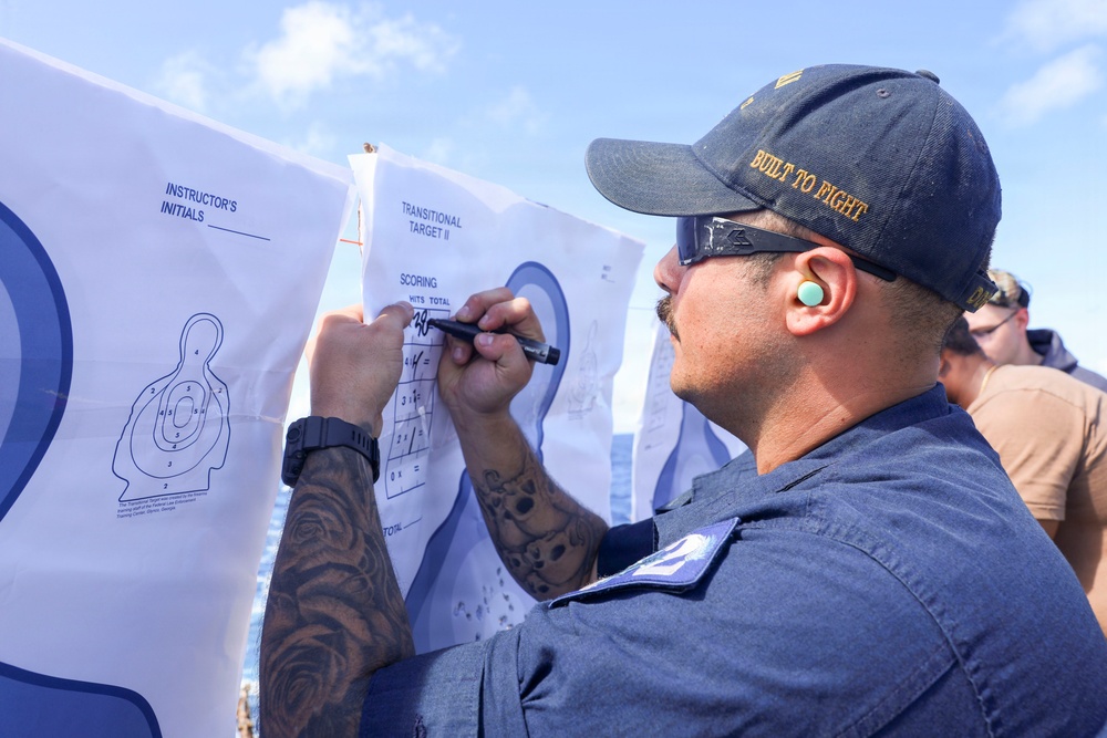 USS Mahan (DDG 72) Live-Fire Exercise