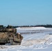 3-8 Cavalry conducts Bradley live fire training in Poland during sub zero temperatures