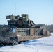 3-8 Cavalry conducts Bradley live fire training in Poland during sub zero temperatures