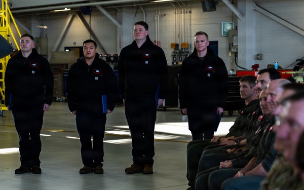 142nd AMXS holds first-ever Dedicated Crew Chief Appointment Ceremony