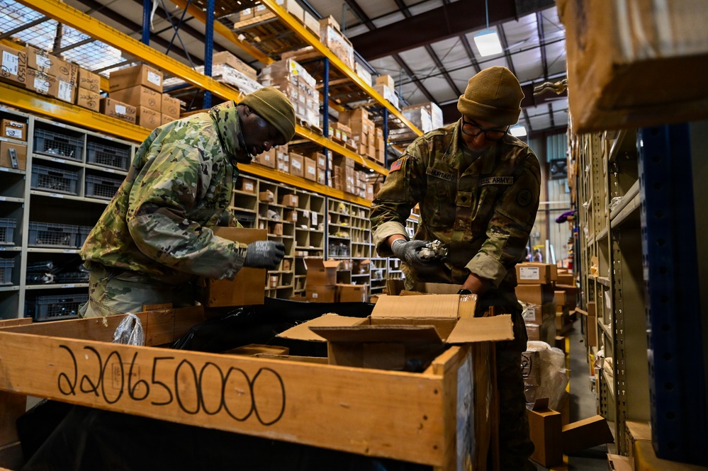 Organizing materials