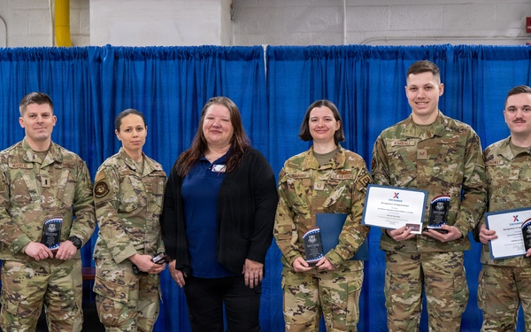 174th Attack Wing Airmen of the Year recognized during all call