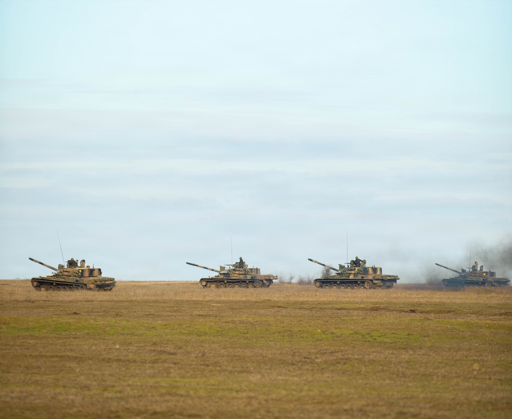 1st Infantry Division Joint Training with Romanian Land Forces