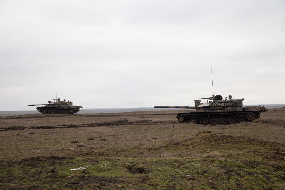 1st Infantry Division Joint Training with Romanian Land Forces