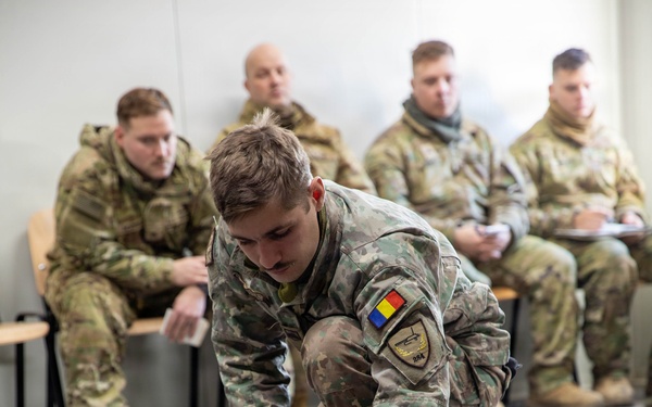 1st Infantry Division Joint training with Romanian Land forces