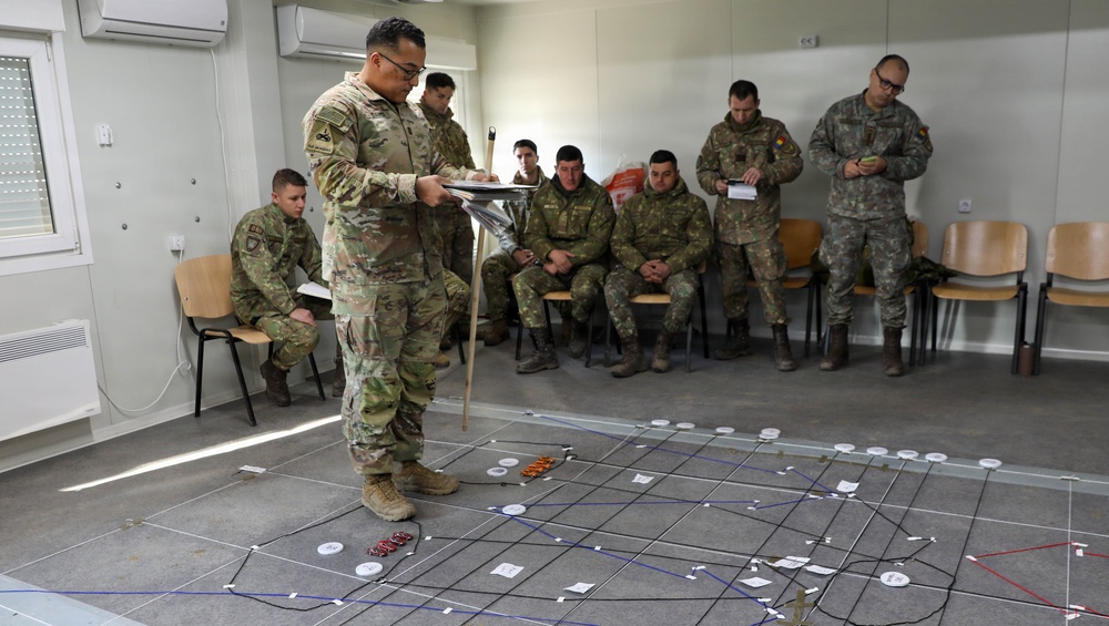 1st Infantry Division Joint Training with Romanian Land Forces
