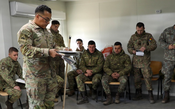 1st Infantry Division Joint Training with Romanian Land Forces