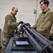 138th Aircraft Maintenance Squadron Airmen inspect F-16 Viper weaponry