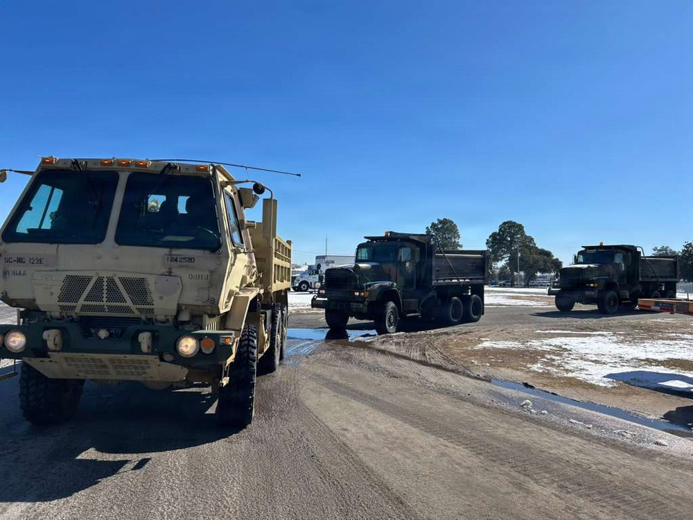 122nd Engineer Battalion supports Winter Storm Gianna response