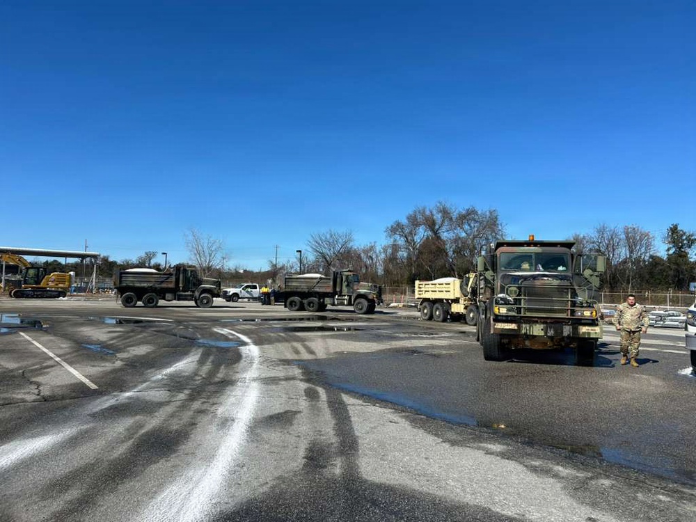122nd Engineer Battalion supports Winter Storm Gianna response