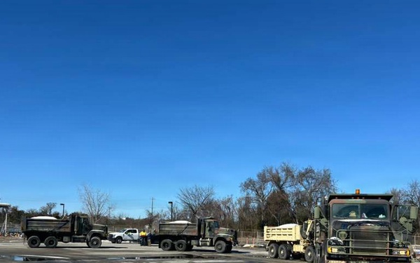 122nd Engineer Battalion supports Winter Storm Gianna response