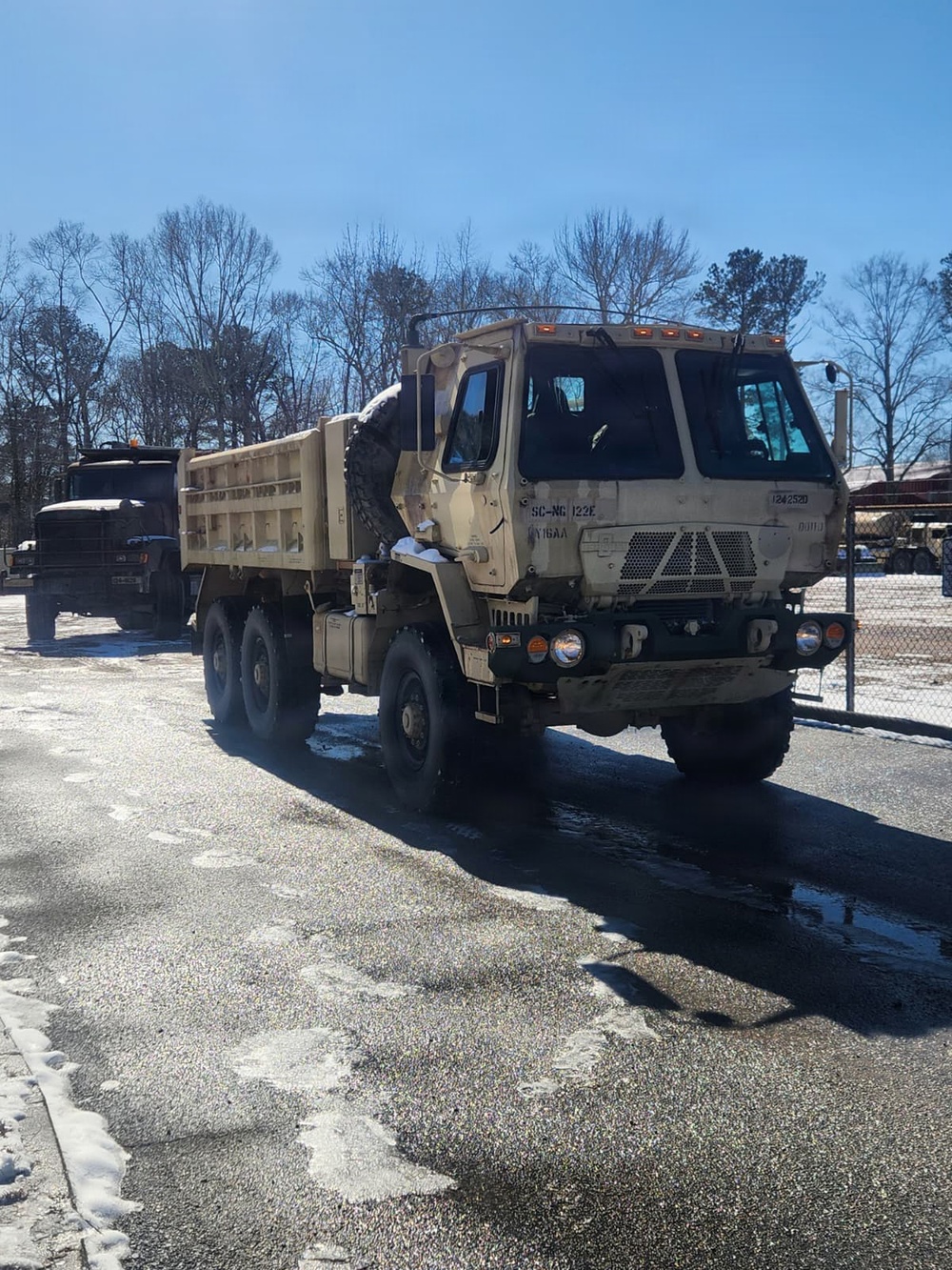122nd Engineer Battalion supports Winter Storm Gianna response