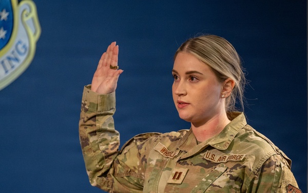 174th Attack Wing Airman promoted to captain