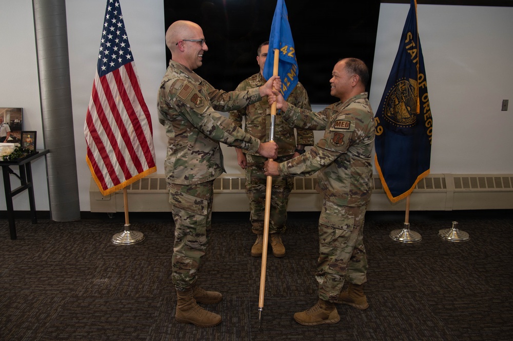 142nd CERFP Welcomes New Commander