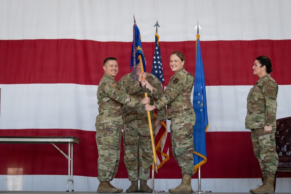 944th Fighter Wing Medical Squadron Honors Outgoing Commander, Welcomes New Leadership