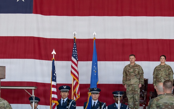 944th Fighter Wing Medical Squadron Honors Outgoing Commander, Welcomes New Leadership
