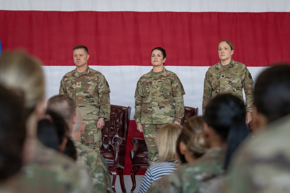 944th Fighter Wing Medical Squadron Honors Outgoing Commander, Welcomes New Leadership