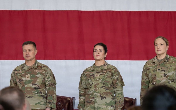 944th Fighter Wing Medical Squadron Honors Outgoing Commander, Welcomes New Leadership