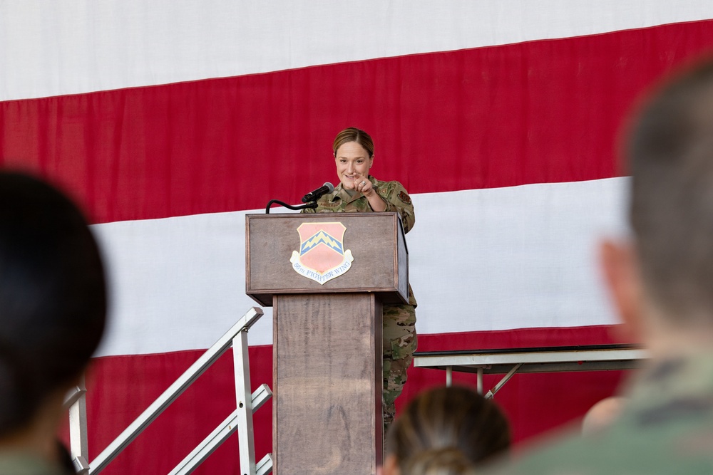 944th Fighter Wing Medical Squadron Honors Outgoing Commander, Welcomes New Leadership