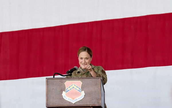 944th Fighter Wing Medical Squadron Honors Outgoing Commander, Welcomes New Leadership