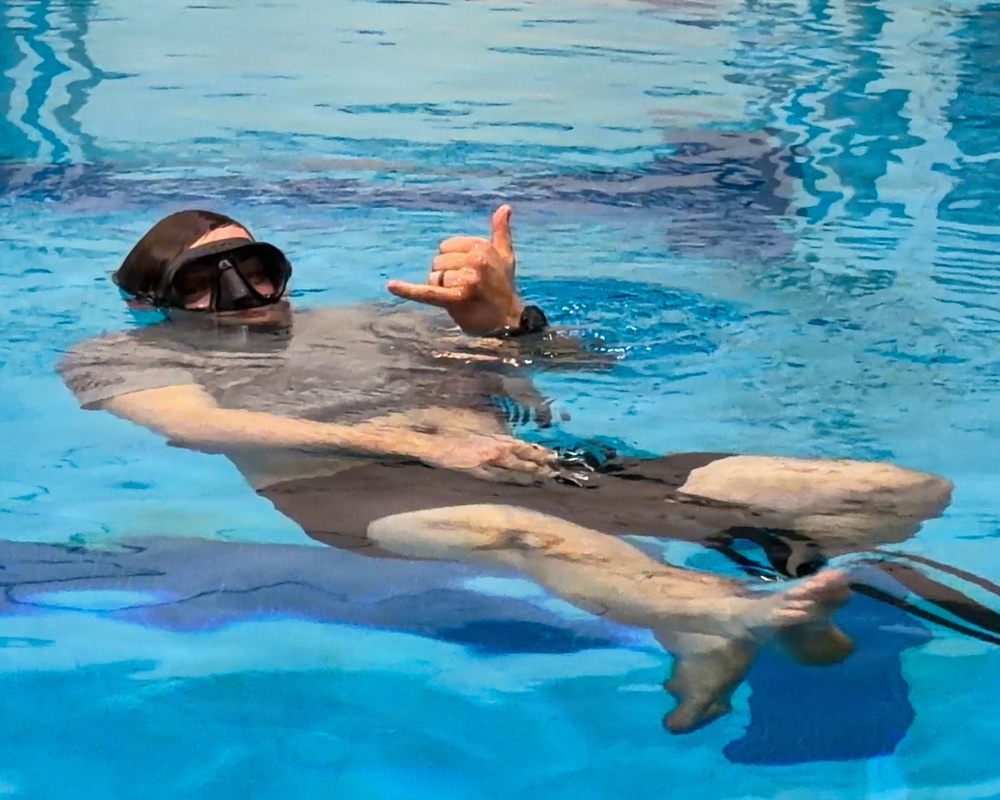 Airmen complete water survival training at Fairchild AFB