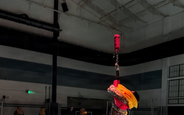 Airmen complete water survival training at Fairchild AFB