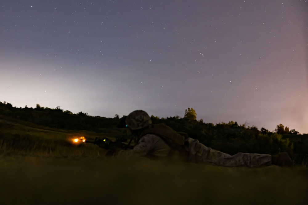12th LCT’s Charlie Company Executes Fire Team Attacks at Night
