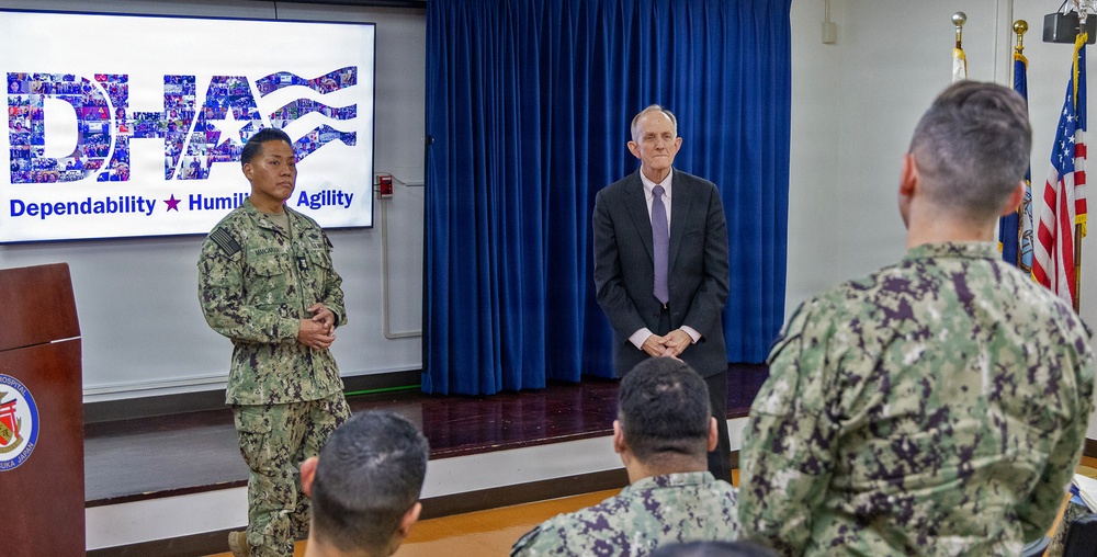 DHA Acting Director Visits U.S. Naval Hospital Yokosuka