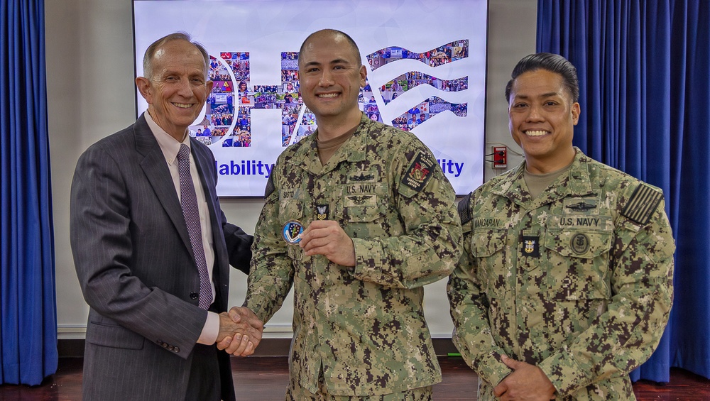DHA Acting Director Visits U.S. Naval Hospital Yokosuka