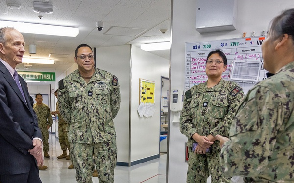 DHA Acting Director Visits U.S. Naval Hospital Yokosuka