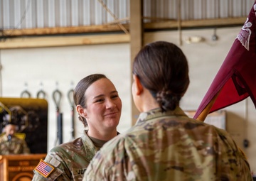 Aloha New Commander of Det 1, G Co, 3-126th