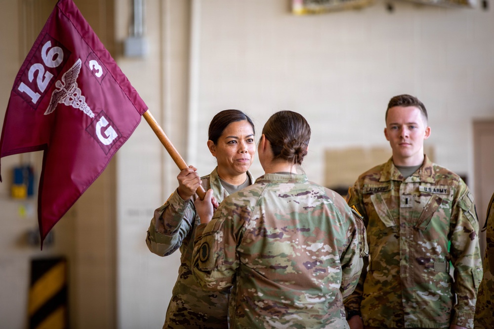 Aloha New Commander of Det 1, G Co, 3-126th