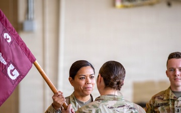 Aloha New Commander of Det 1, G Co, 3-126th