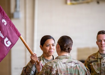 Aloha New Commander of Det 1, G Co, 3-126th