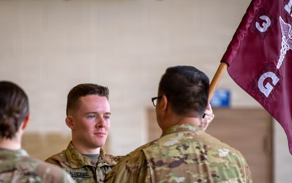 Aloha New Commander of Det 1, G Co, 3-126th