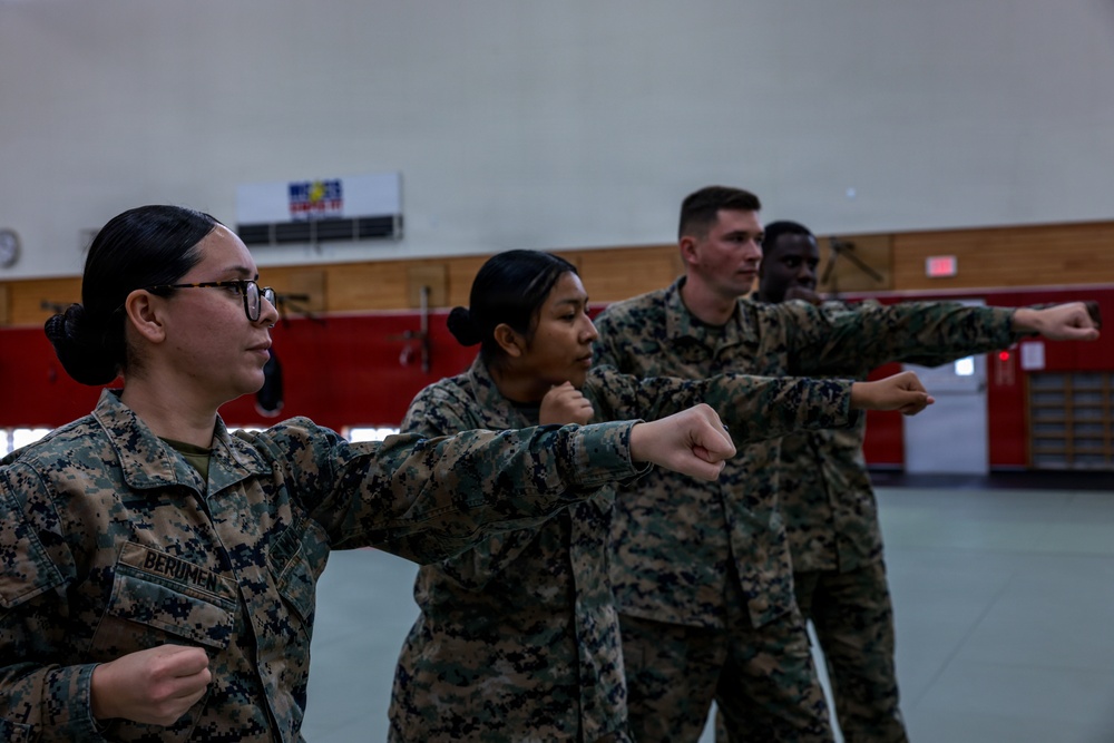 III Marine Expeditionary Force Support Battalion conducts Marine Corps Martial Arts Program training