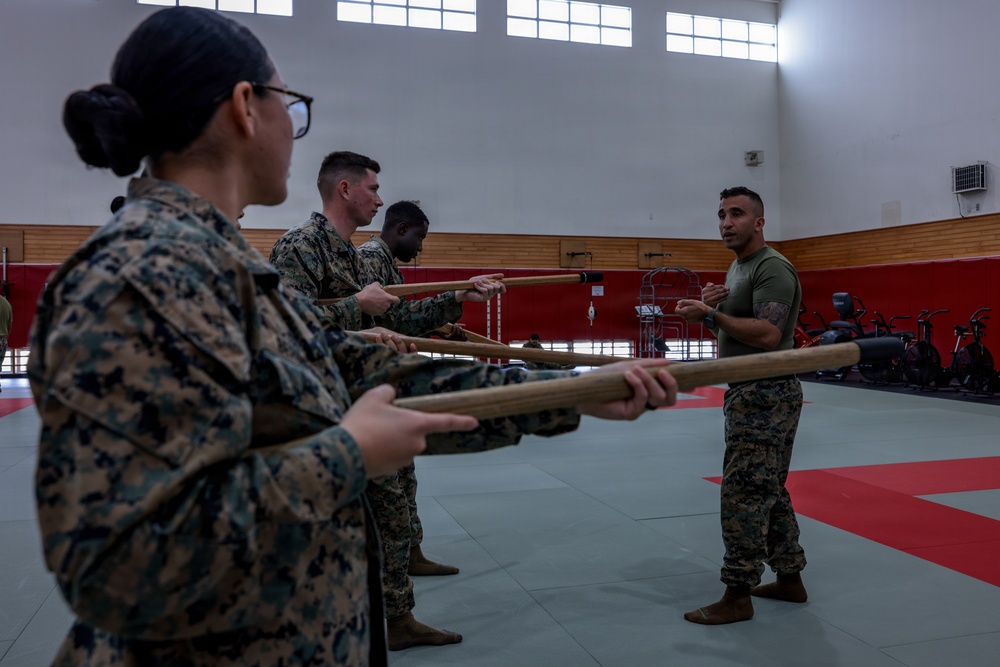 III Marine Expeditionary Force Support Battalion conducts Marine Corps Martial Arts Program training