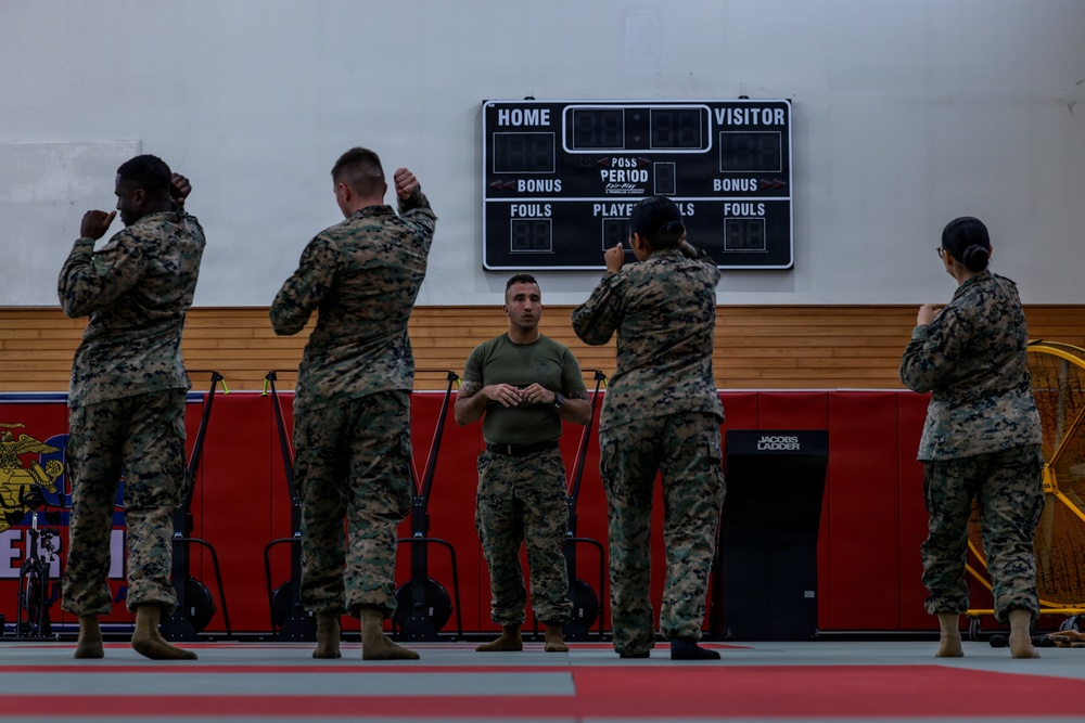 III Marine Expeditionary Force Support Battalion conducts Marine Corps Martial Arts Program training