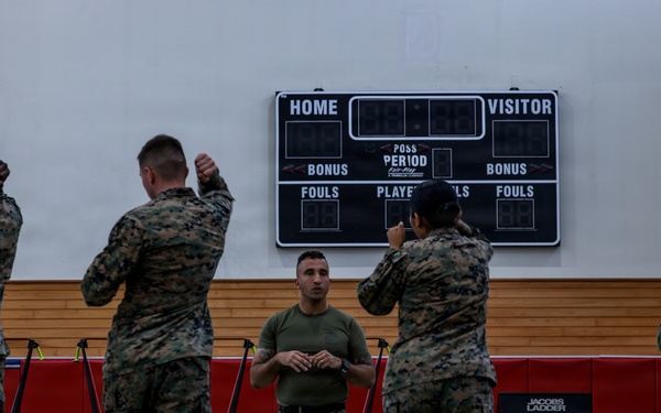 III Marine Expeditionary Force Support Battalion conducts Marine Corps Martial Arts Program training