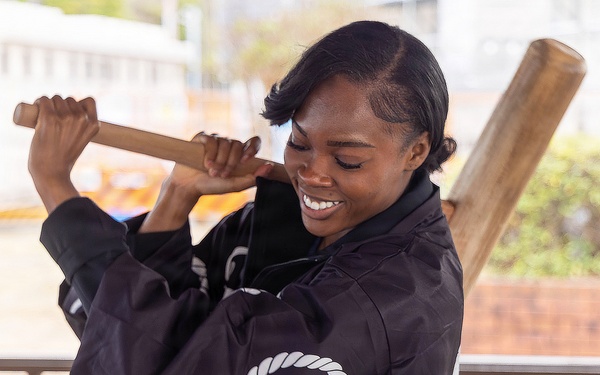 USNMRTC Yokosuka Mochi Pounding Event