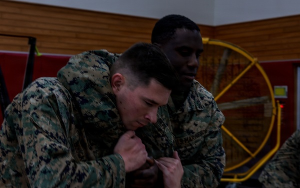 III Marine Expeditionary Force Support Battalion conducts Marine Corps Martial Arts Program training