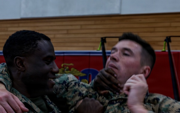 III Marine Expeditionary Force Support Battalion conducts Marine Corps Martial Arts Program training