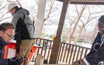 USNMRTC Yokosuka Mochi Pounding Event