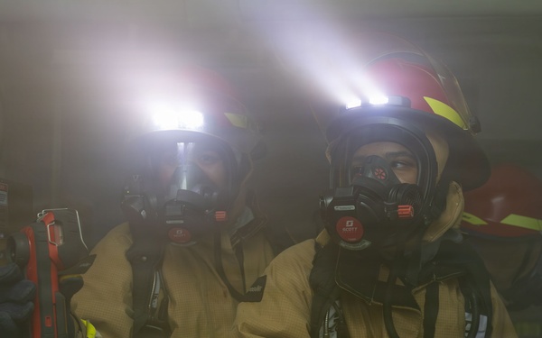 USS San Antonio (LPD 17) conduct general quarters