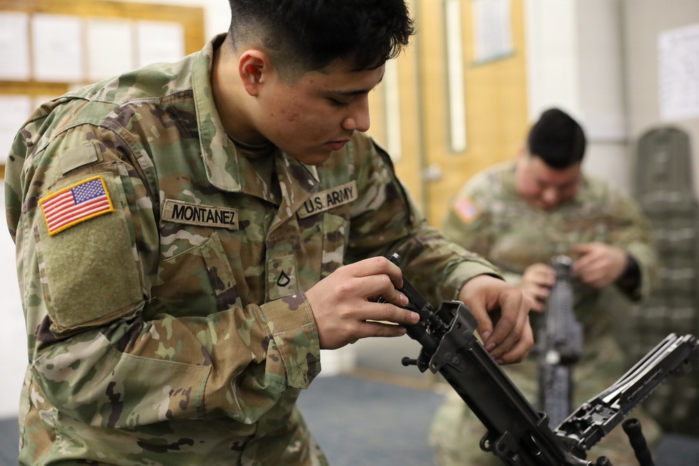 Alpha Company 898th BEB hones their skills