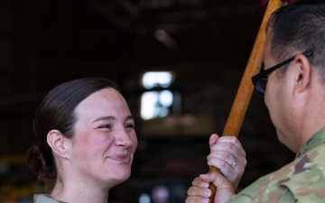 Aloha New Commander of Det 1, G Co, 3-126th