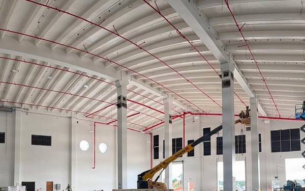 Progress Inside Building