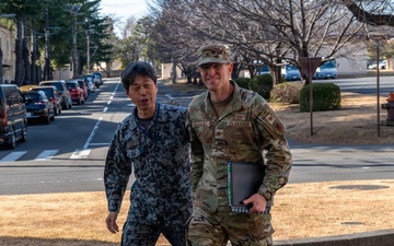 374 AW DCOM visits JASDF OSW