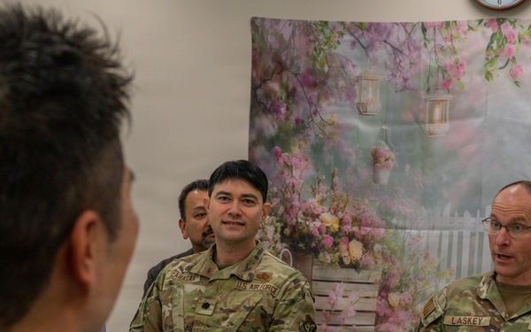 374 AW DCOM visits JASDF OSW