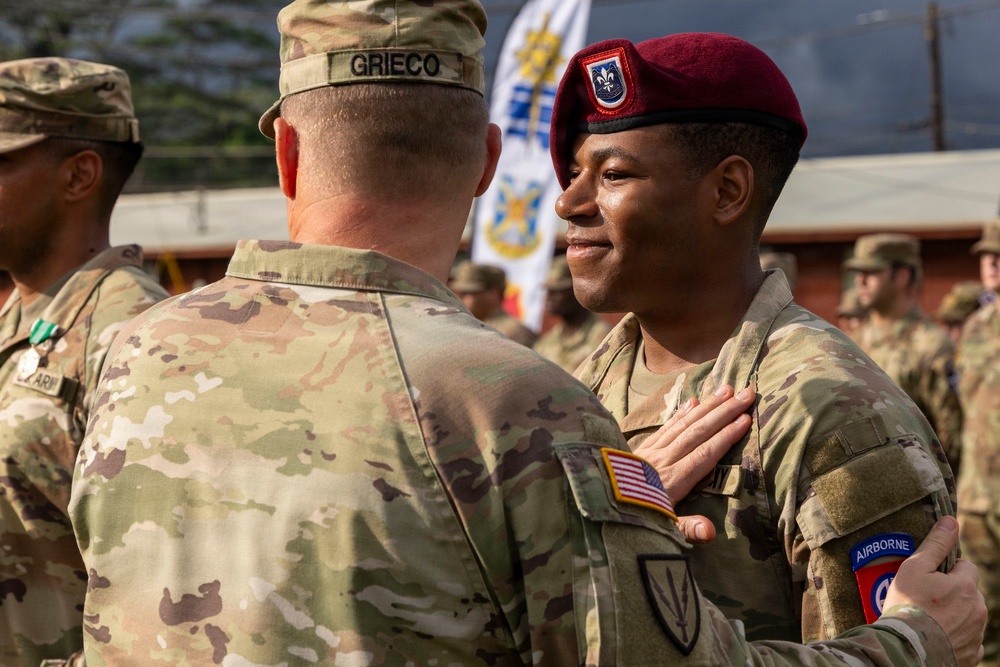 Top Military Intelligence Closing Ceremony